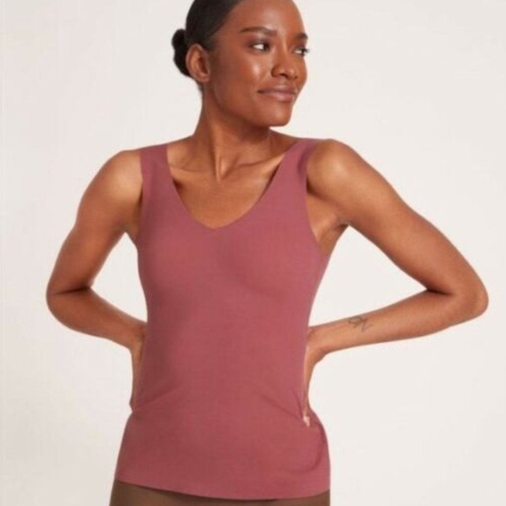 Knix Evolution Tank in Merlot Wireless LuxeLift Size XL+ (38E, 38F, 38G)